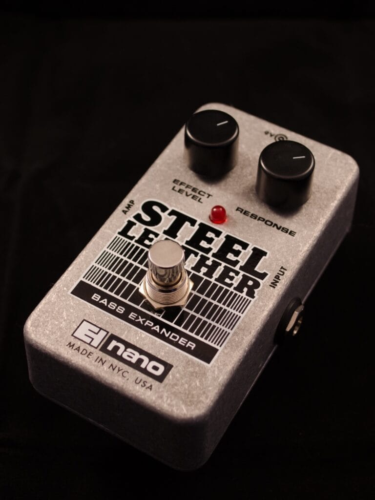 EHX Steel Leather Bass Expander Pedal