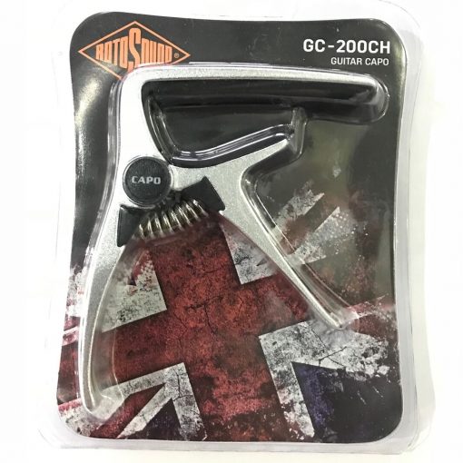 Rotosound GC200CH Chrome Guitar Capo Folkestone